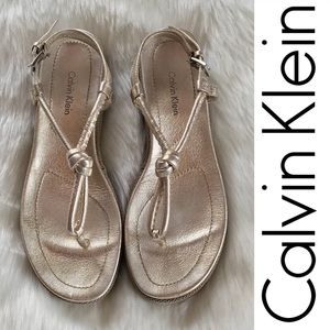 calvin klein farley sandal